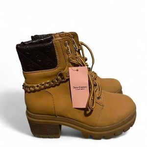 Juicy Couture Women's Tan Ankle Boots